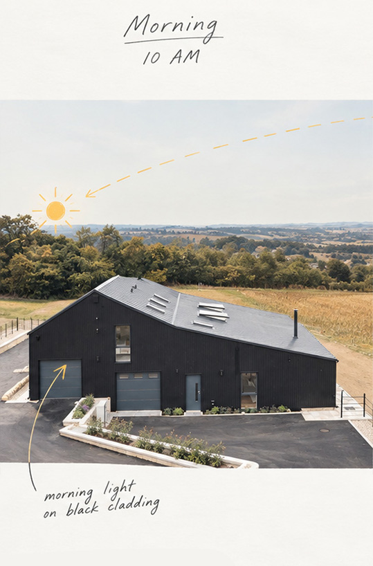 Eastland Banks solar study at 10 AM